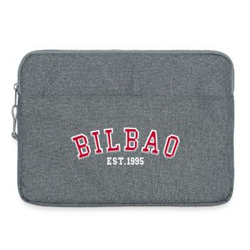 Bilbao Est. 1995 - Sacoche pour ordinateur portable 15 pouces - gris chiné - Devant