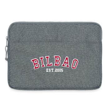 Bilbao Est. 2005 - Sacoche pour ordinateur portable 15 pouces - gris chiné - Devant