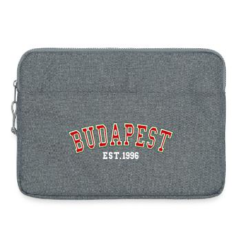 Budapest, gegründet 1996 - Laptoptasche 15" - Grau meliert - Vorne