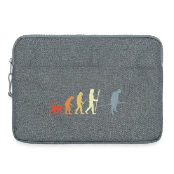Baker Evolution Retro Look - Laptop bag 15" - heather grey - Front