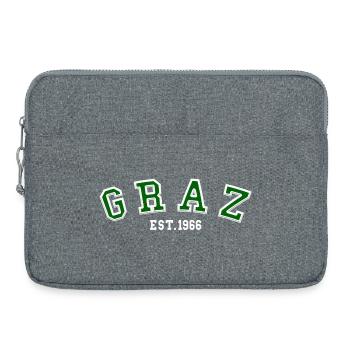 Graz Est. 1966 - Laptop bag 15" - heather grey - Front