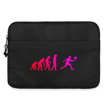Padel Platz Geschenk für Padel spielen lernen Fans - Laptoptasche 15" - Schwarz - Vorne