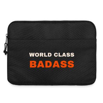 World Class Badass Tee - Laptop bag 15" - black - Front