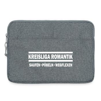 Kreisliga Romantik - Laptoptasche 15" - Grau meliert - Vorne