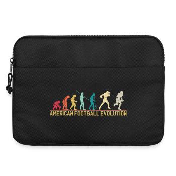 American Football Evolution Design - Laptoptasche 15" - Schwarz - Vorne