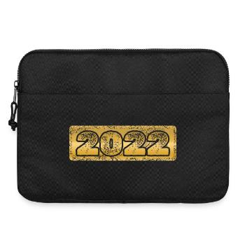 Jahreszahl 2022 - Laptoptasche 15" - Schwarz - Vorne
