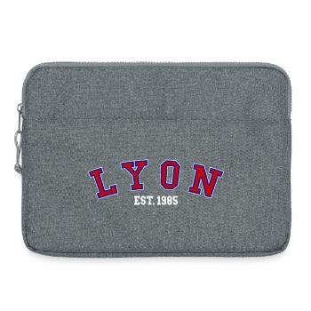 Lyon Est. 1985 - Laptop bag 15" - heather grey - Front