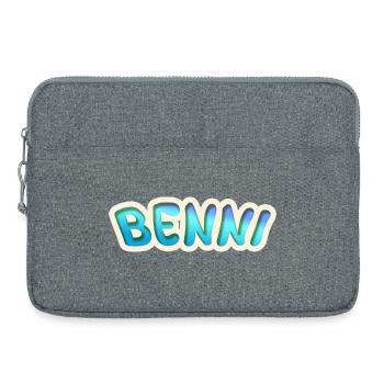 Job Benni - Laptoptasche 15" - Grau meliert - Vorne