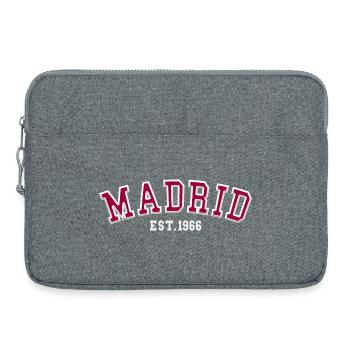 Madrid Est. 1966 - Laptop bag 15" - heather grey - Front