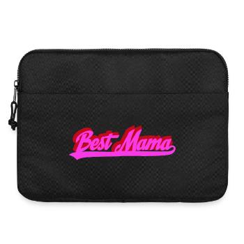 Meilleure typographie rétro Bold de Mama - Sacoche pour ordinateur portable 15 pouces - noir - Devant