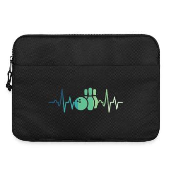 Bowling Battement de cœur Bowler - Sacoche pour ordinateur portable 15 pouces - noir - Devant