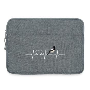 Elstern Elster - Laptoptasche 15" - Grau meliert - Vorne