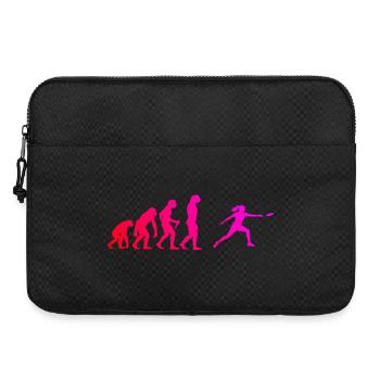 Disc Golf Gift Idea for a Disc Athlete - Laptop bag 15" - black - Front