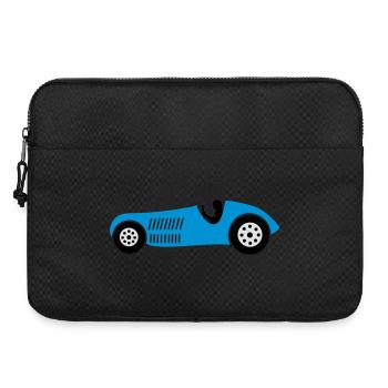 voiture de course - Sacoche pour ordinateur portable 15 pouces - noir - Devant