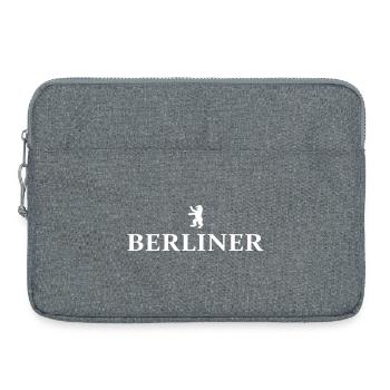 Berliner - Laptoptasche 15" - Grau meliert - Vorne