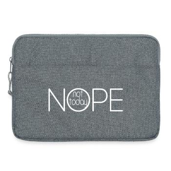 NEIN, NICHT HEUTE V2 - Laptoptasche 15" - Grau meliert - Vorne