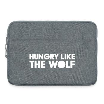 AFFAMÉ COMME LE LOUP - Sacoche pour ordinateur portable 15 pouces - gris chiné - Devant