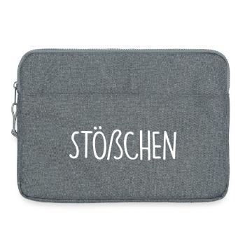 Stößchen - Laptop bag 15" - heather grey - Front