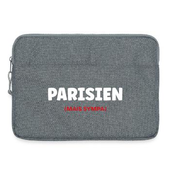 Pariser - Laptoptasche 15" - Grau meliert - Vorne