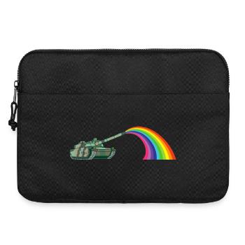 Char de la paix - Sacoche pour ordinateur portable 15 pouces - noir - Devant