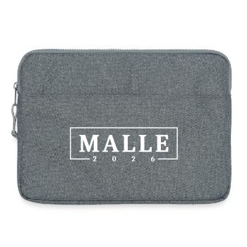 Malle 2026 Vacances à Majorque - Sacoche pour ordinateur portable 15 pouces - gris chiné - Devant