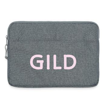 word for english teachers and students - Laptop bag 15" - heather grey - Front