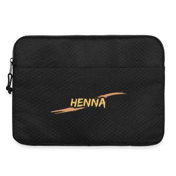 Geschenk Henna - Laptoptasche 15" - Schwarz - Vorne