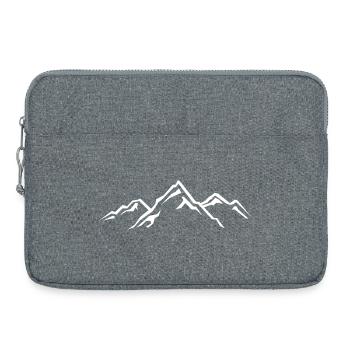 Mountain Mountains Nature Conservation - Laptop bag 15" - heather grey - Front