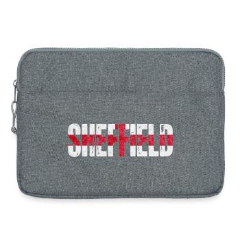 Sheffield, England - Laptop bag 15" - heather grey - Front