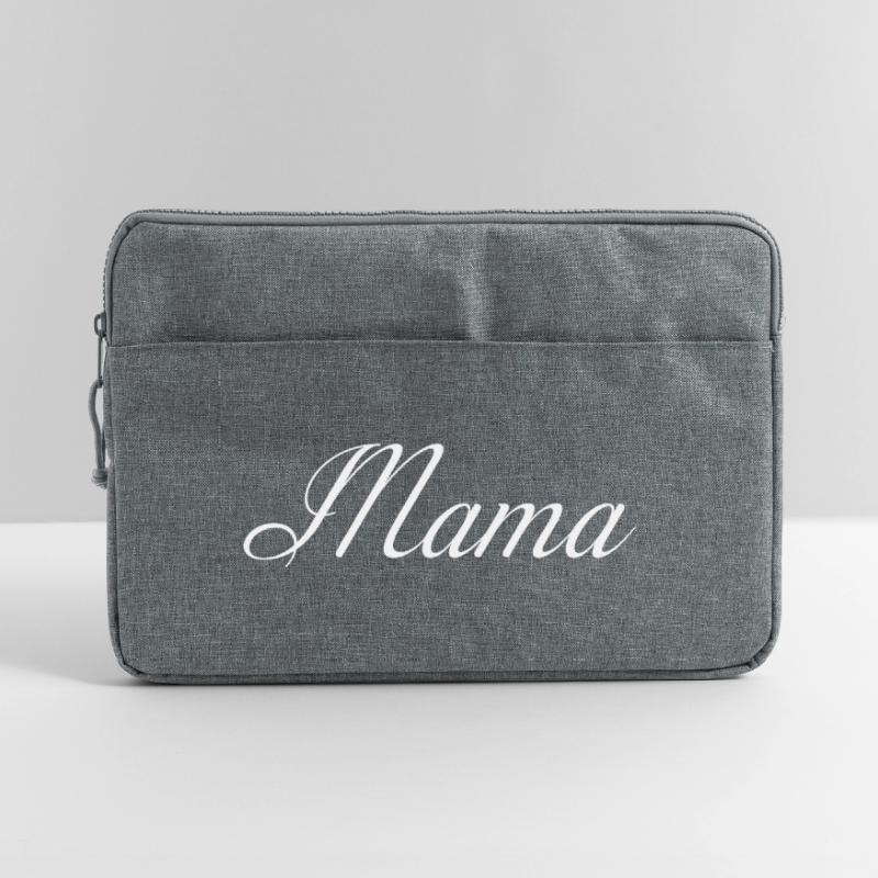 Mama Script Élégance Sacoche pour ordinateur portable 15 pouces