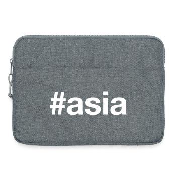 ASIE Asiatique Hashtag - Sacoche pour ordinateur portable 15 pouces - gris chiné - Devant