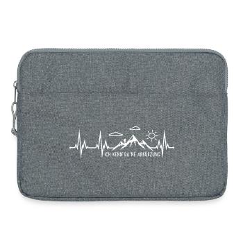 Wandern  - Laptoptasche 15" - Grau meliert - Vorne