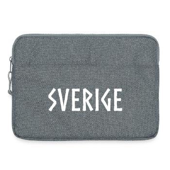 SVERIGE Sweden Schweden - Laptoptasche 15" - Grau meliert - Vorne