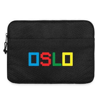OSLO Norway Norwegen - Laptoptasche 15" - Schwarz - Vorne
