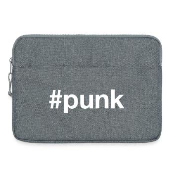 Punk Hashtag - Sacoche pour ordinateur portable 15 pouces - gris chiné - Devant