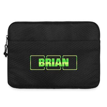 Cadeau pour Brian - Sacoche pour ordinateur portable 15 pouces - noir - Devant