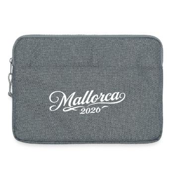 Mallorca 2026 - Laptop bag 15" - heather grey - Front