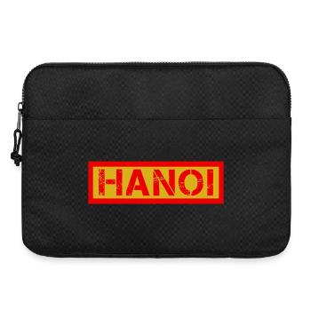 Logo vieilli d’I-HANOI - Sacoche pour ordinateur portable 15 pouces - noir - Devant