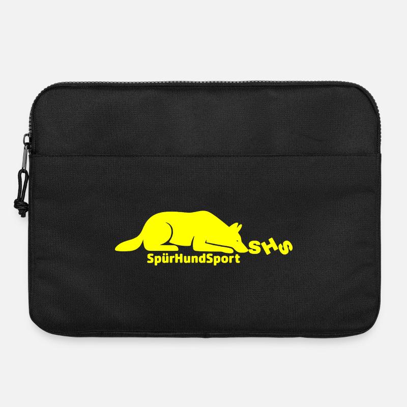 SHS logo yellow - Laptop bag 15" - black