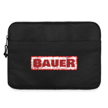 Gift for Farmer - Laptop bag 15" - black - Front
