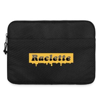 Inscription à raclette - fromage fondu - Sacoche pour ordinateur portable 15 pouces - noir - Devant