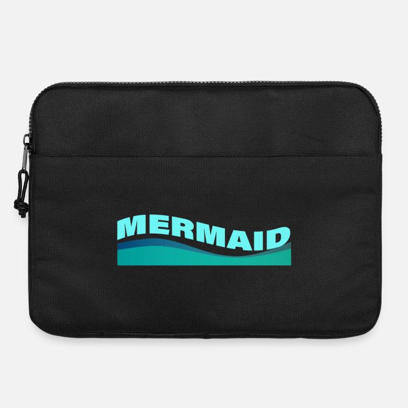 MERMAID - Laptop bag 15" - black