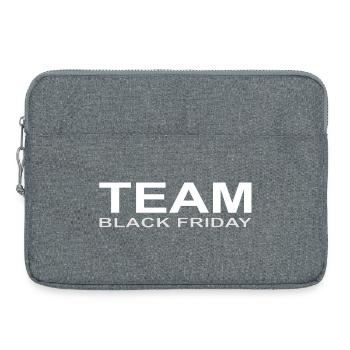 Team Black Friday - Laptoptasche 15" - Grau meliert - Vorne