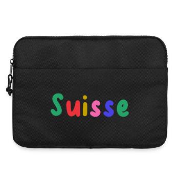 SUISSE. PAYS - Sacoche pour ordinateur portable 15 pouces - noir - Devant