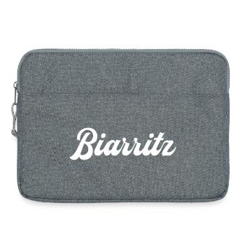 BIARRITZ France Frankreich - Laptop bag 15" - heather grey - Front