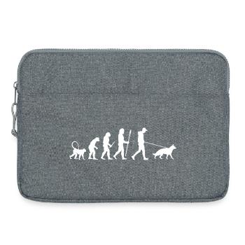 Evolution German Shepherd - Laptop bag 15" - heather grey - Front