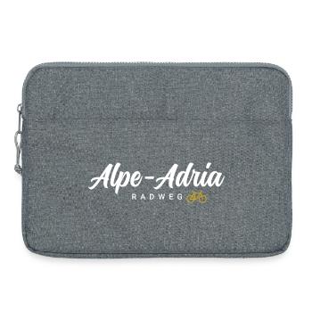 Piste cyclable de l’Alpe Adria - Sacoche pour ordinateur portable 15 pouces - gris chiné - Devant
