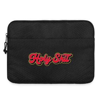 Holy Shit 3D Red Script - Laptop bag 15" - black - Front