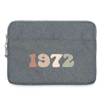1972 - Laptop bag 15" - heather grey - Front