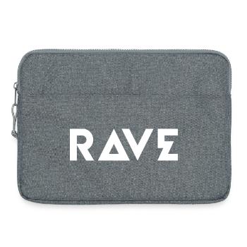 RAVE Geometric Bold Logo - Sacoche pour ordinateur portable 15 pouces - gris chiné - Devant